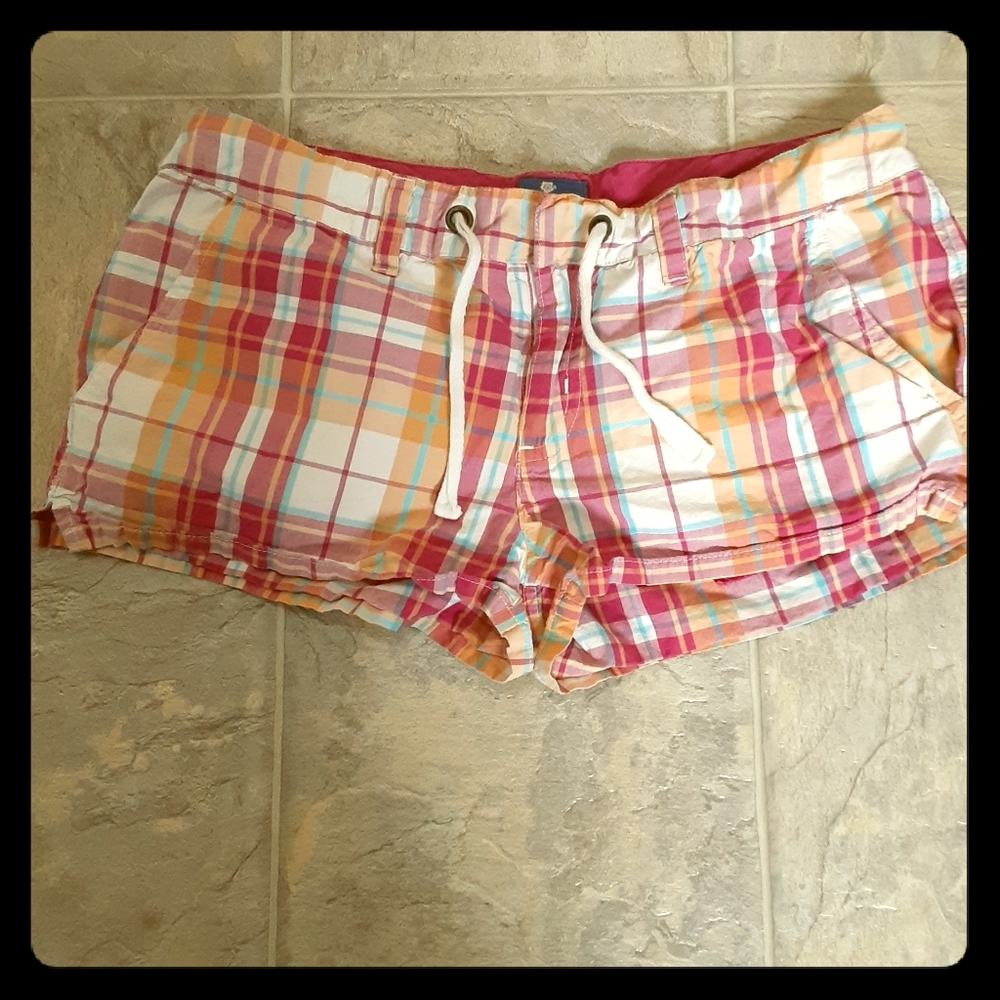 Lilu plaid shorts
